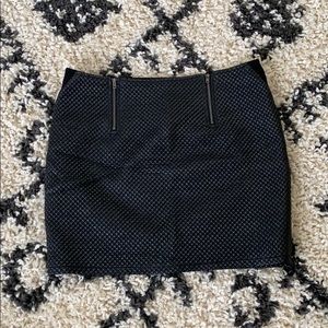 Sugar Lips faux leather mini skirt